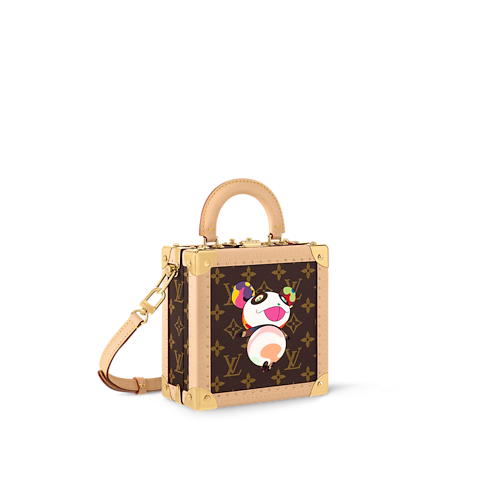 LV x TM Mini Square Trunk Other Monogram Canvas in Trunks, Travel and Home's Trunks and Boxes Wearable Trunks collections by Louis Vuitton (Product zoom)