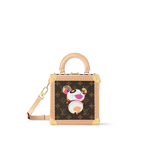 LV x TM Mini Square Trunk Other Monogram Canvas in Trunks, Travel and Home's Trunks and Boxes Wearable Trunks collections by Louis Vuitton (Product zoom)