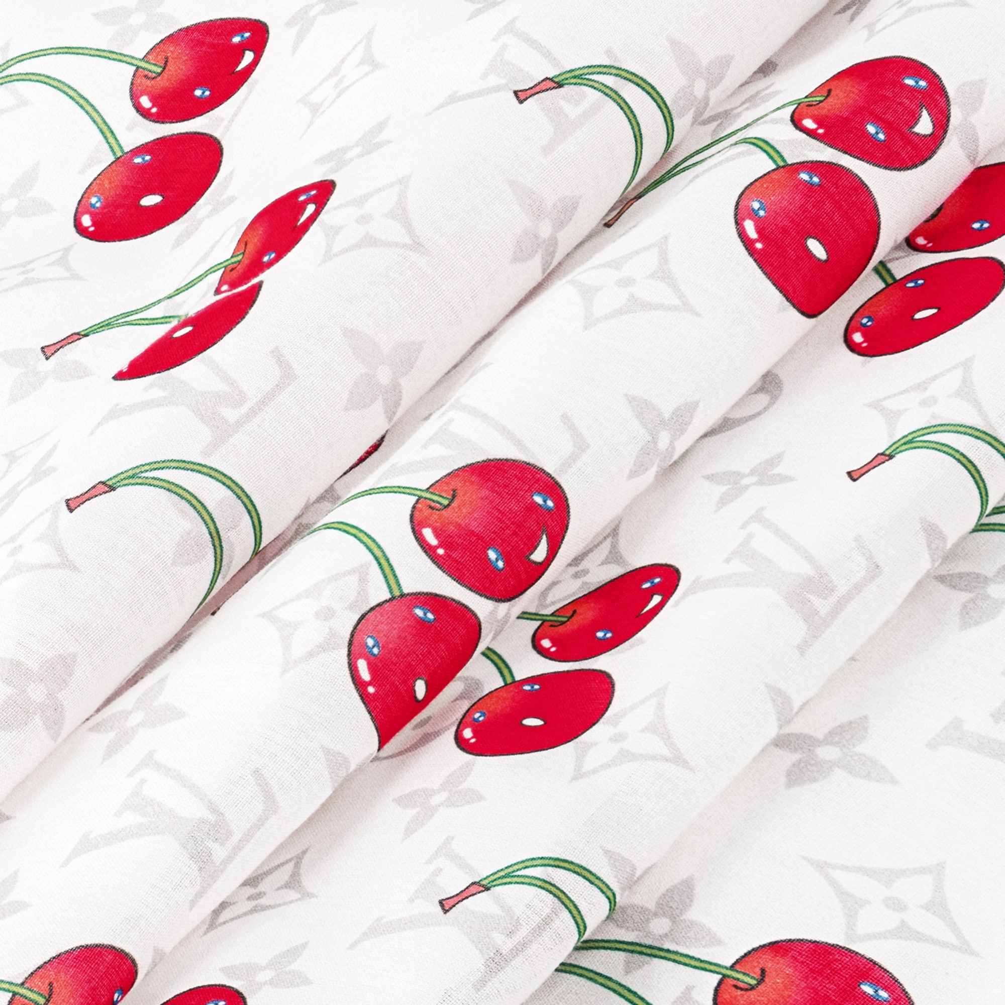 LV x TM Monogram Cerise Shawl . in Women