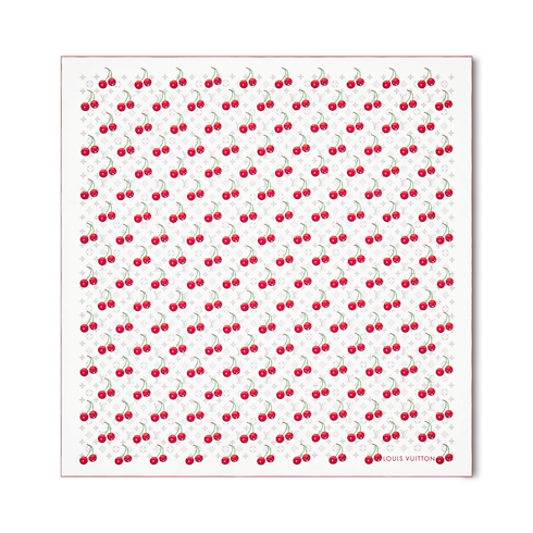 LV x TM Monogram Cerise Shawl . in Women's Accessories Shawls and Stoles collections by Louis Vuitton (Product zoom)