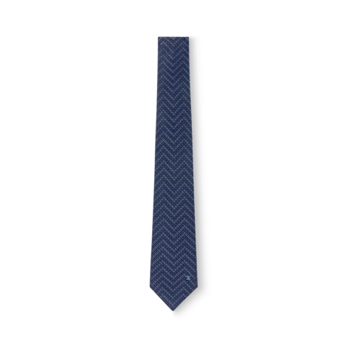 LV Zigzag Tie . in Men's Accessories Ties and Pocket Squares collections by Louis Vuitton (Product zoom)
