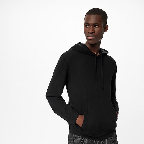 LVSE LV Embossed Hoodie in Men's Ready-to-Wear Knitwear and Sweatshirts collections by Louis Vuitton (Product zoom)