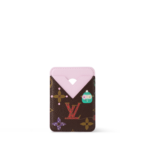 Magnetic Card Holder Other Monogram Canvas in Women's Vivienne Winter Holiday } collections by Louis Vuitton (Product zoom)