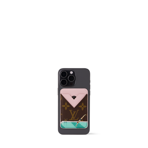 Magnetic Card Holder Other Monogram Canvas in Women's Wallets and Small Leather Goods Women's Card Holders collections by Louis Vuitton (Product zoom)