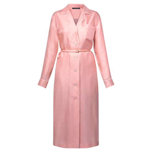 Mahina Pajama Shirt Dress in Women's Ready-to-Wear Dresses collections by Louis Vuitton (Product zoom)