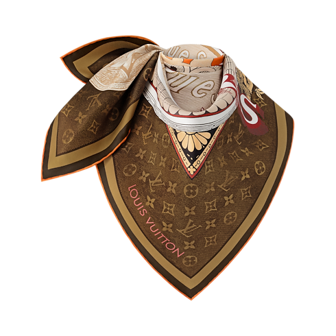 Malles Merveilleuses Square 90 . in Women's Accessories Silk Squares and Bandeaus collections by Louis Vuitton (Product zoom)