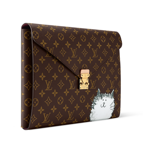 Mark Folder . in Trunks, Travel and Home's Books and Stationery Office and Writing collections by Louis Vuitton (Product zoom)