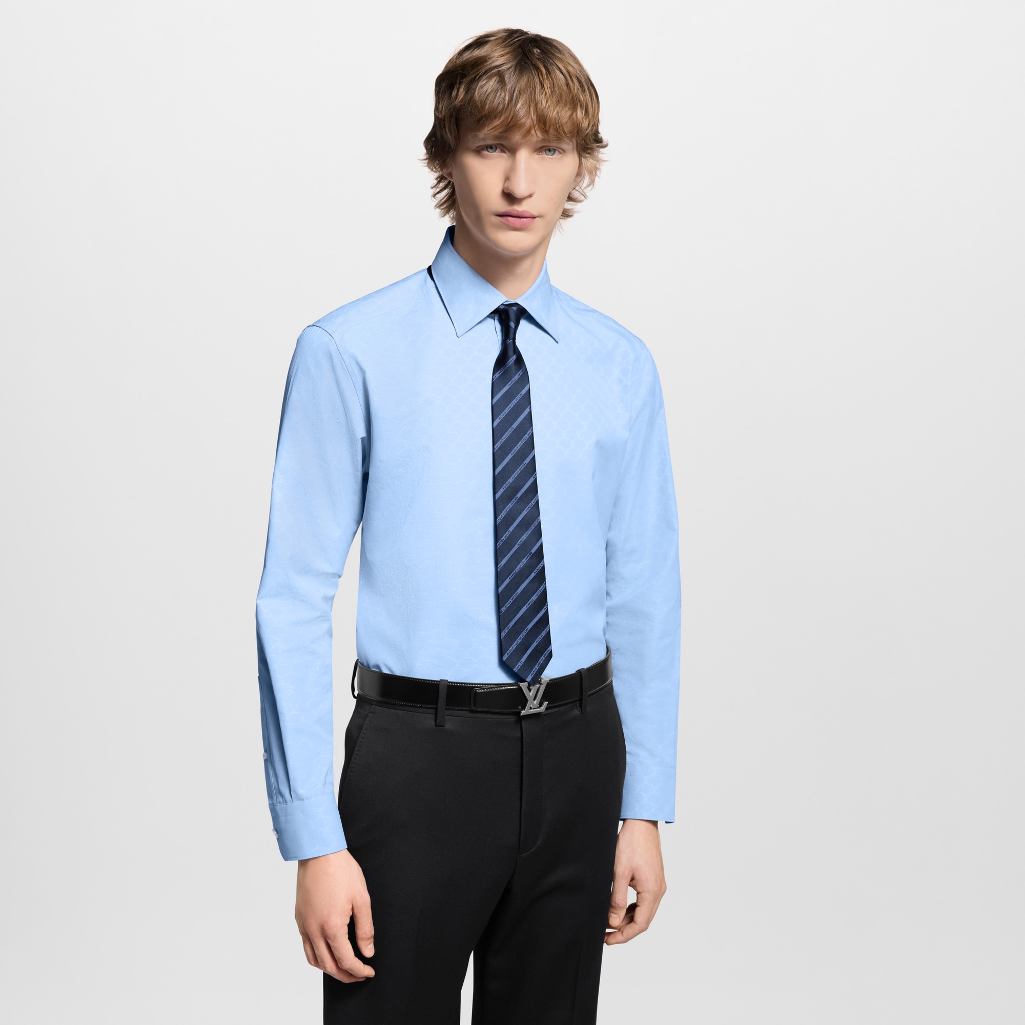 Marque L.Vuitton Deposée Stripes Tie . in Men