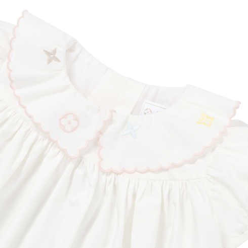 Meli-Melo Embroidered Dress . in Gifts's Gifts for Babies } collections by Louis Vuitton (Product zoom)