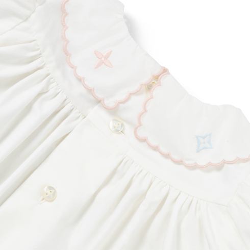 Meli-Melo Embroidered Dress . in Gifts's Gifts for Babies } collections by Louis Vuitton (Product zoom)