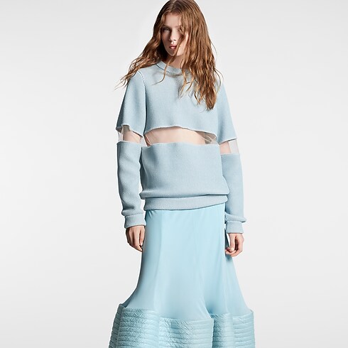 Mermaid Hem Midi Skirt in Women's Ready-to-Wear Skirts and Shorts collections by Louis Vuitton (Product zoom)