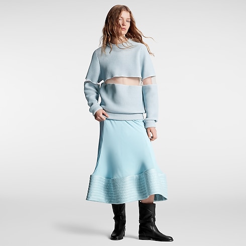 Mermaid Hem Midi Skirt in Women's Ready-to-Wear Skirts and Shorts collections by Louis Vuitton (Product zoom)