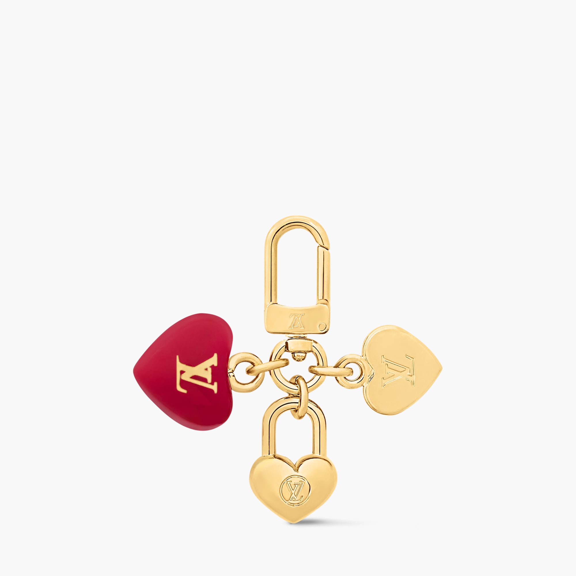 Micro Charms Heart Bag Charm