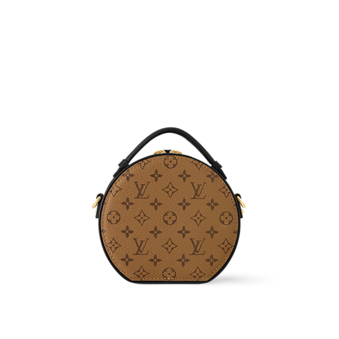 Mini Boite Chapeau Monogram Reverse in Women's Wallets and Small Leather Goods Wallets on Chain and Micro Bags collections by Louis Vuitton (Product zoom)
