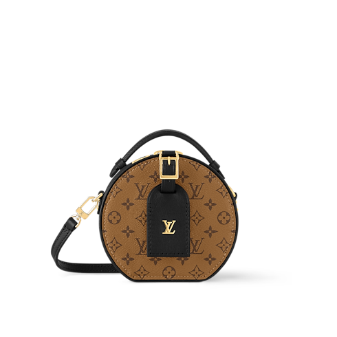 Mini Boite Chapeau Monogram Reverse in Women's Wallets and Small Leather Goods Wallets on Chain and Micro Bags collections by Louis Vuitton (Product zoom)