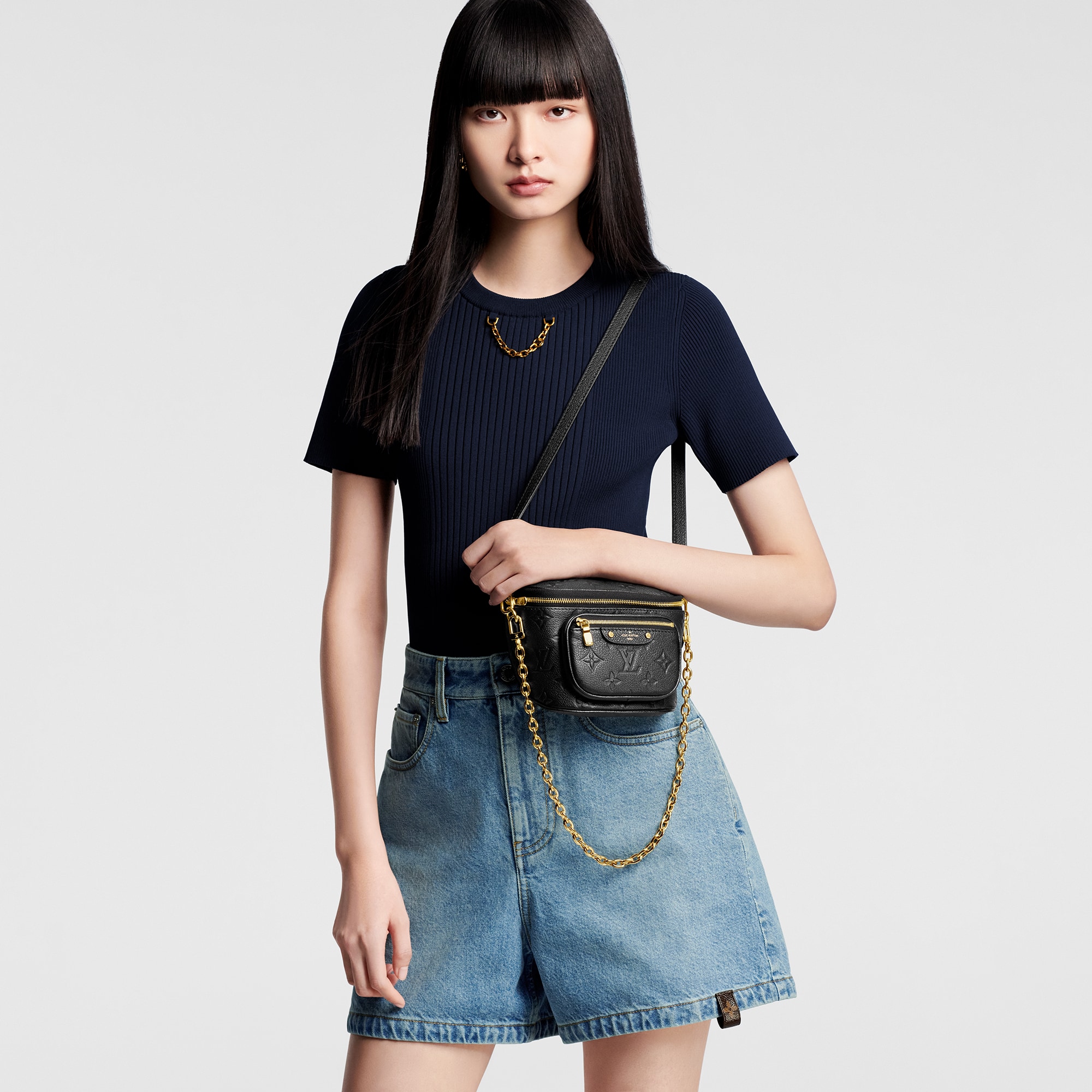 Mini Bumbag Monogram Empreinte Leather in Women