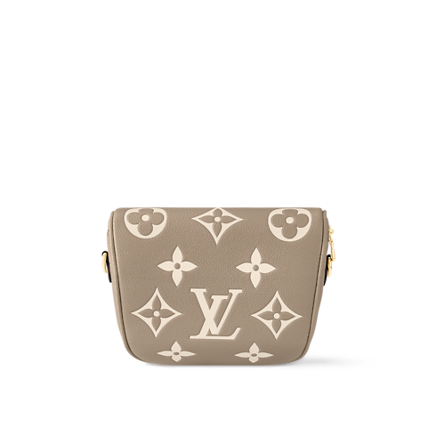 Mini Bumbag Bicolour Monogram Empreinte Leather in Women's Wallets and Small Leather Goods Wallets on Chain and Micro Bags collections by Louis Vuitton (Product zoom)