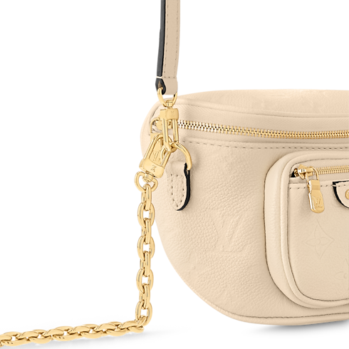 Mini Bumbag Monogram Empreinte Leather in Women's Handbags All Handbags for Women collections by Louis Vuitton (Product zoom)