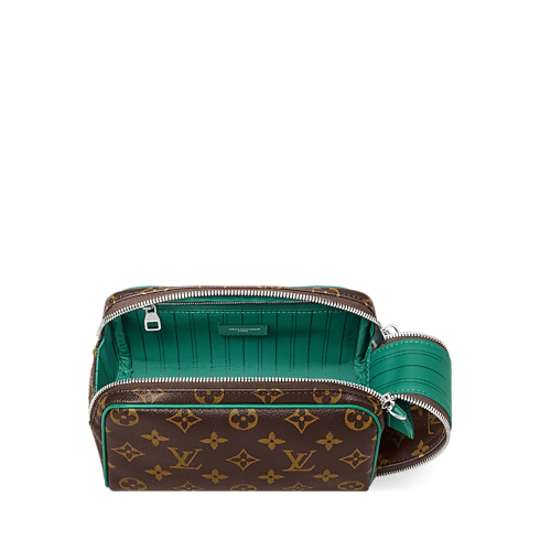 Mini Dopp Kit Monogram Macassar in Men's Travel Travel Accessories collections by Louis Vuitton (Product zoom)