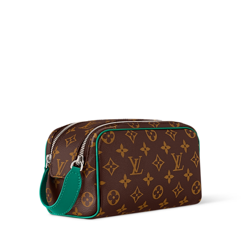 Mini Dopp Kit Monogram Macassar in Men's Travel Travel Accessories collections by Louis Vuitton (Product zoom)