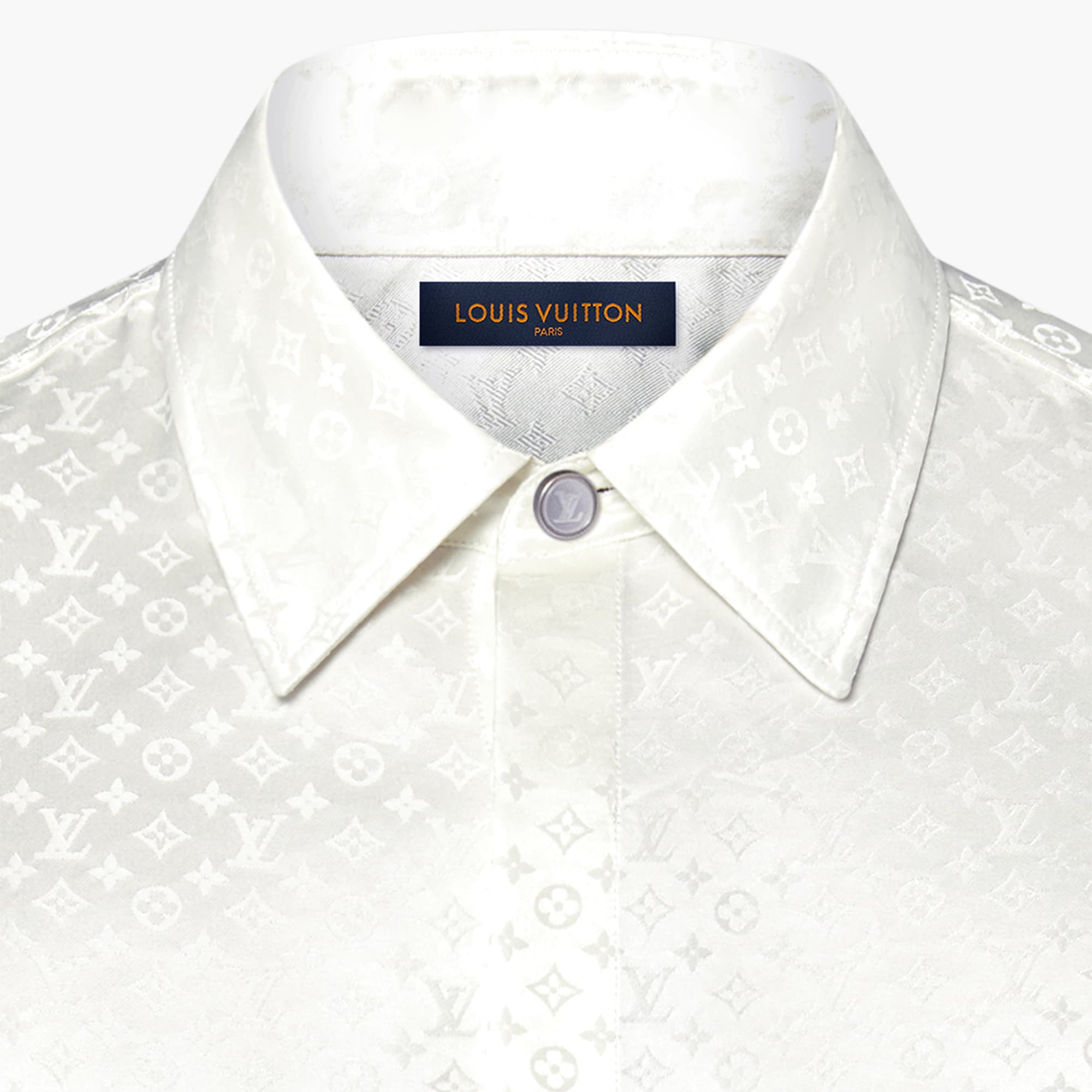 Mini Monogram Silk Evening Shirt Ready-to-Wear LOUIS VUITTON