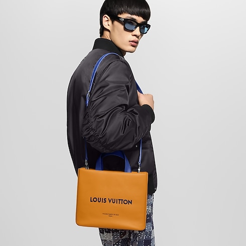 Mini Shopper Tote Autres Cuirs in Bags and Small Leather Goods's Men Bags Newness collections by Louis Vuitton (Product zoom)