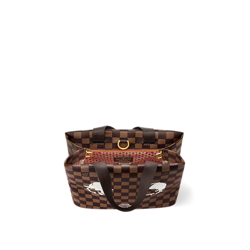 Mini Shopper Tote Damier Ebene Canvas in Bags and Small Leather Goods's Men Bags Newness collections by Louis Vuitton (Product zoom)