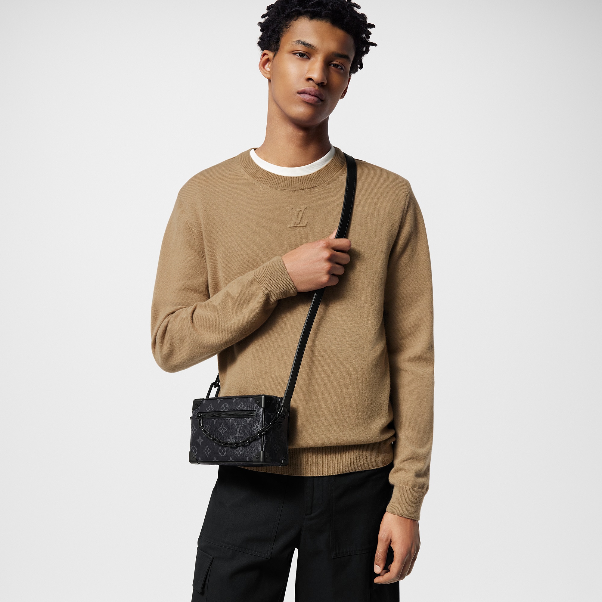 Mini Soft Trunk  Monogram Eclipse in Men