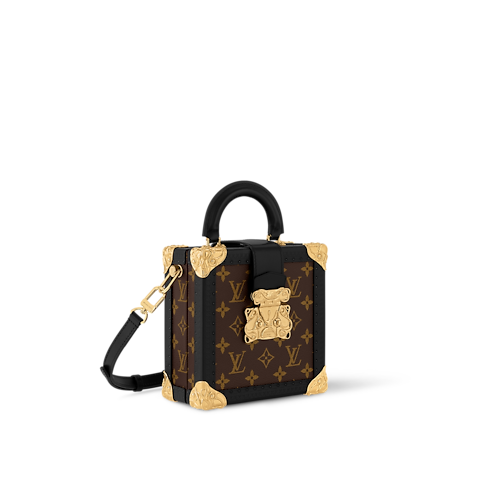 Mini Square Trunk Acanto Monogram Macassar in Les Extraordinaires's Hardsided Seasonal collections by Louis Vuitton (Product zoom)