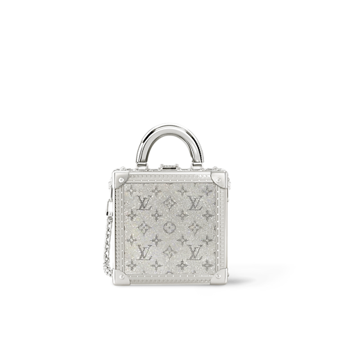 Mini Square Trunk LV Sparkle High End Leathers in Trunks, Travel and Home's Trunks and Boxes Wearable Trunks collections by Louis Vuitton (Product zoom)
