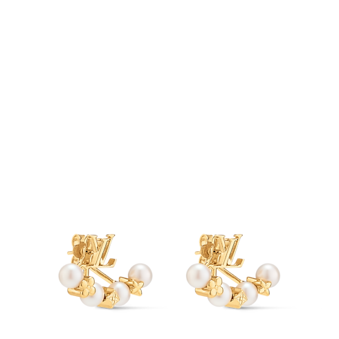 Minigram Pearls Earrings . in Women's Fashion Jewellery Designer Fashion Jewellery collections by Louis Vuitton (Product zoom)