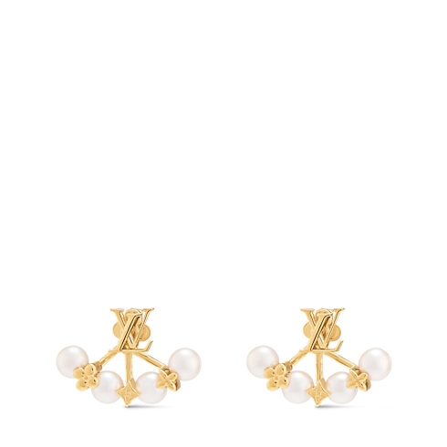 Minigram Pearls Earrings . in Women's Fashion Jewellery Designer Fashion Jewellery collections by Louis Vuitton (Product zoom)
