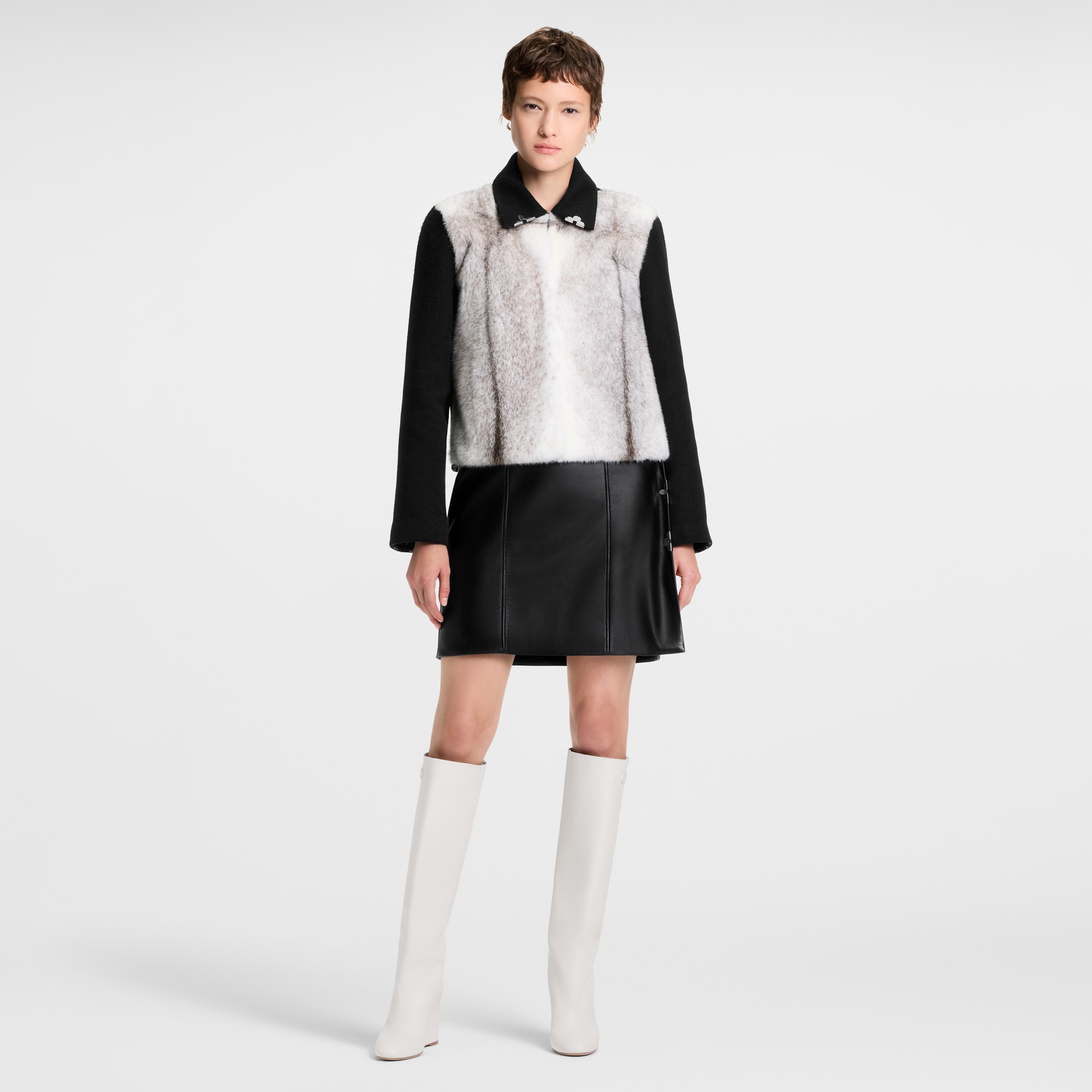 Mink Jacket Cachemire Mix Cachemire  in Women