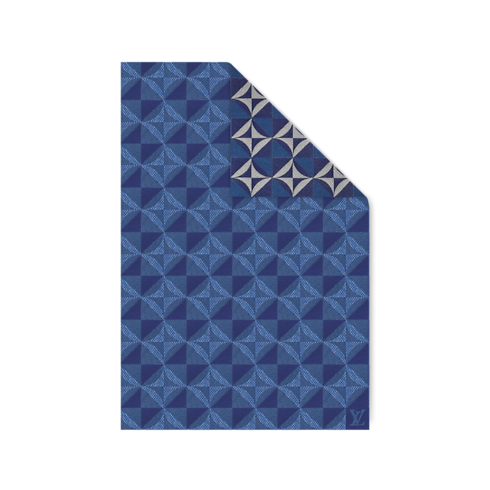 Mirage Damier Throw Blanket in Trunks, Travel and Home's Home and Art of Dining Home Textile collections by Louis Vuitton (Product zoom)