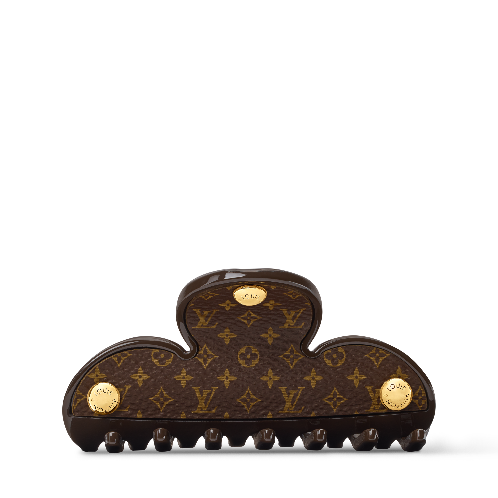 LV Large Hair Clip Louis Vuitton Monogram Sylvania Barrette Hair Clip M65181  main image 2