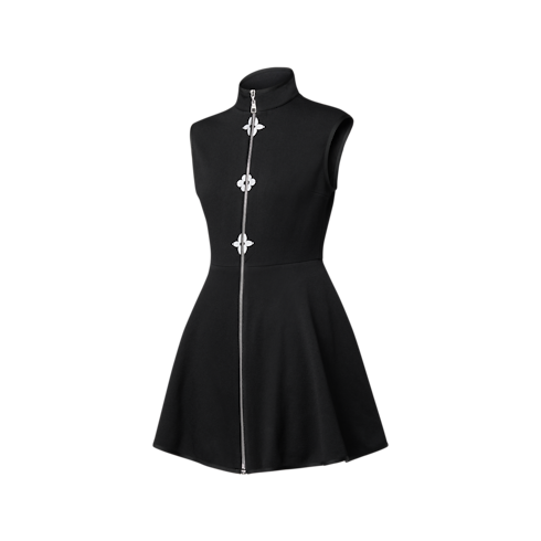Monogram Accent A-Line Dress in Women's Ready-to-Wear Dresses collections by Louis Vuitton (Product zoom)