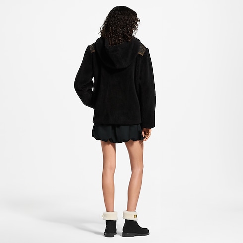 Monogram Accent Fleece Jacket in Women's Ready-to-Wear Coats and Jackets collections by Louis Vuitton (Product zoom)