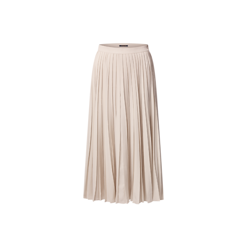 Monogram Accent Pleated Skirt in Women's Ready-to-Wear Skirts and Shorts collections by Louis Vuitton (Product zoom)