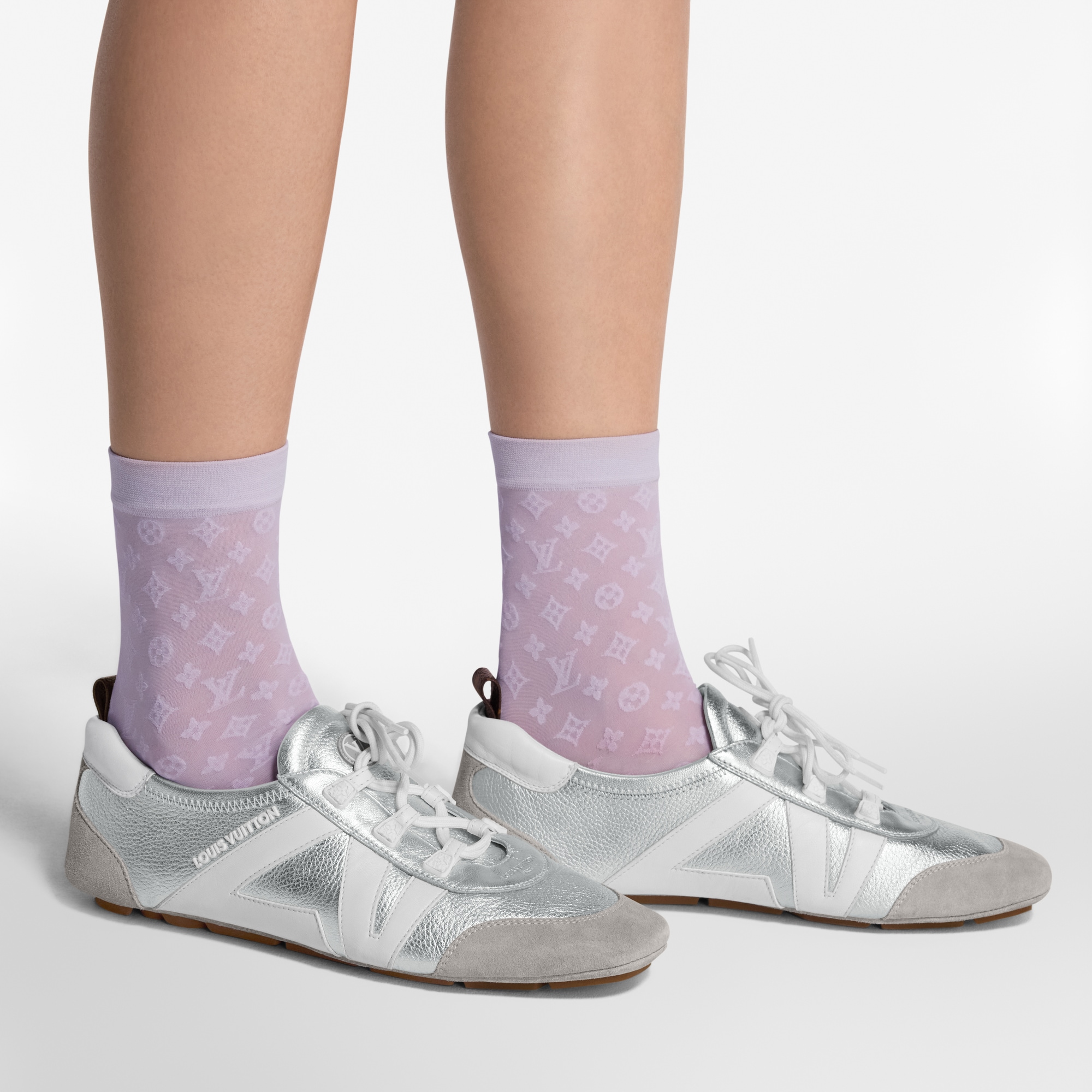 Monogram All Over Set Of Socks . in Women