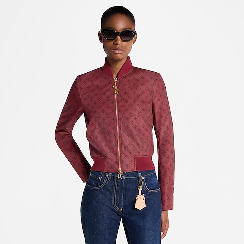 Monogram Bomber Jacket in Women's Ready-to-Wear Coats and Jackets collections by Louis Vuitton (Product zoom)