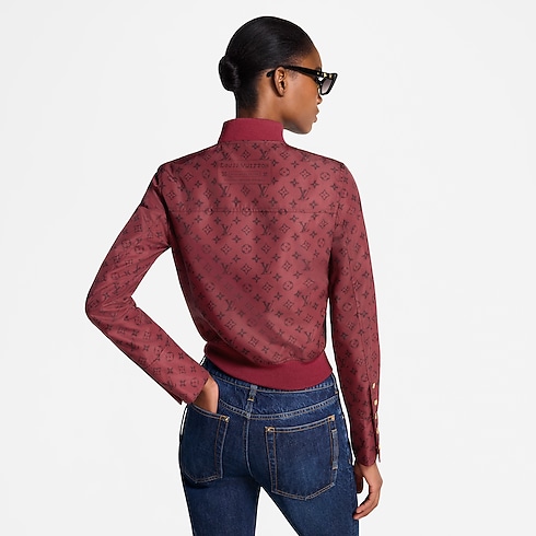 Monogram Bomber Jacket in Women's Ready-to-Wear Coats and Jackets collections by Louis Vuitton (Product zoom)