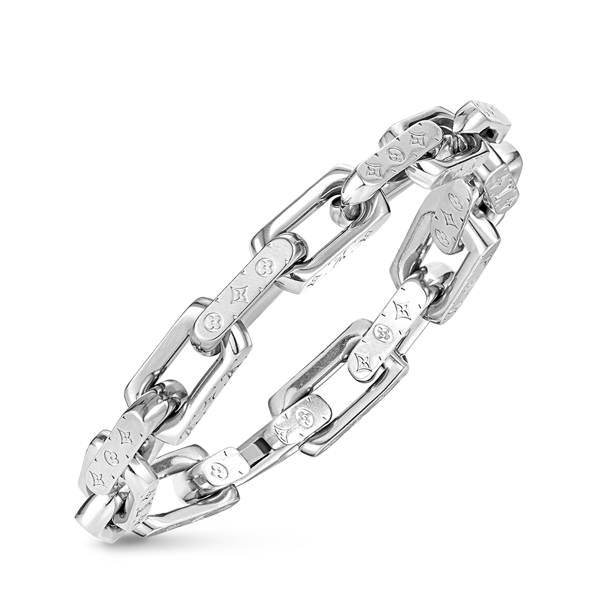 Monogram Chain Bracelet . in Men