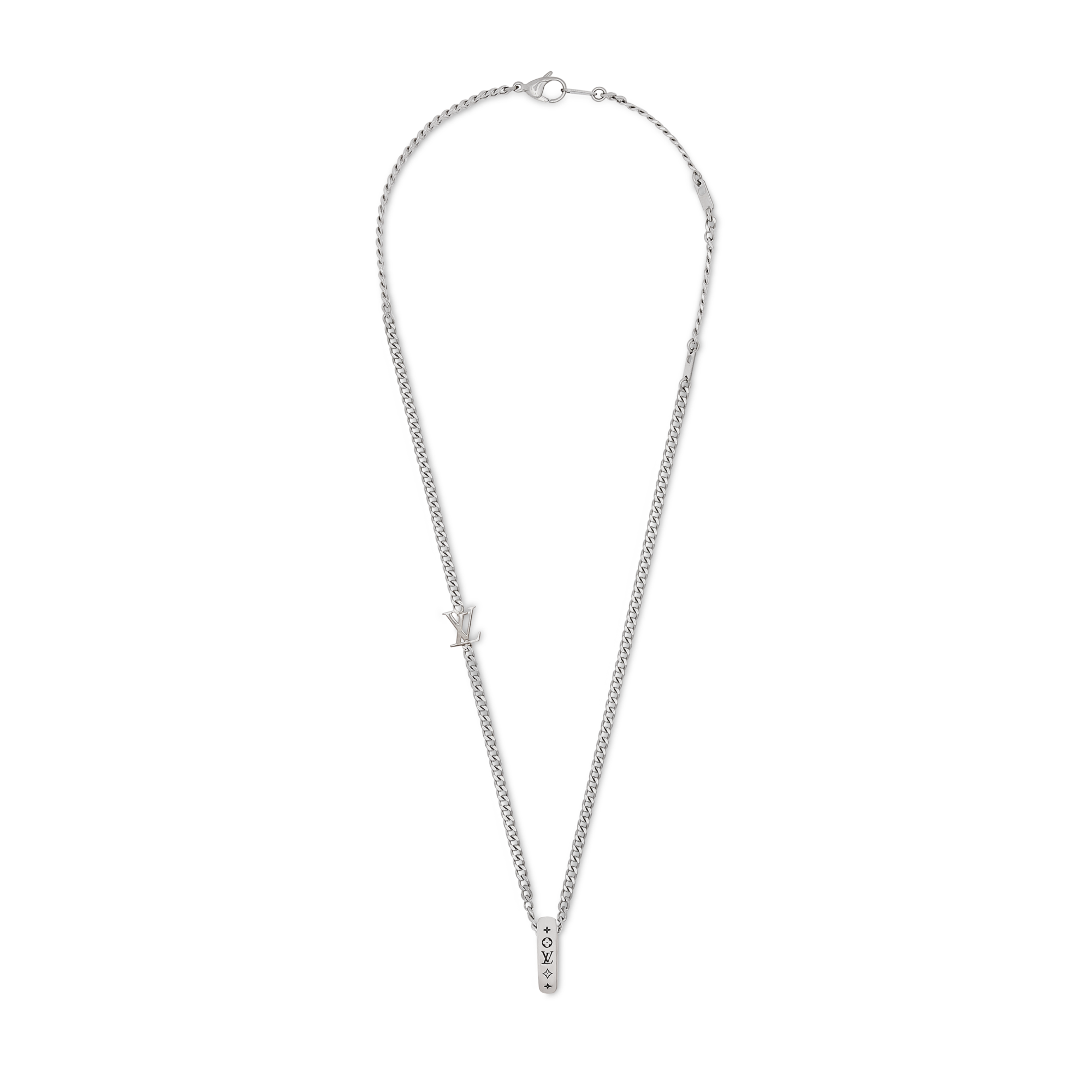 Monogram Chain Pendant . in Men