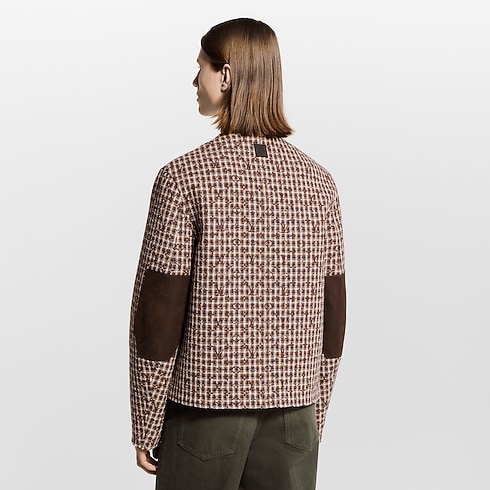 Monogram Chic Collarless Tweed Jacket in Men's Ready-to-Wear Blazers and Jackets collections by Louis Vuitton (Product zoom)