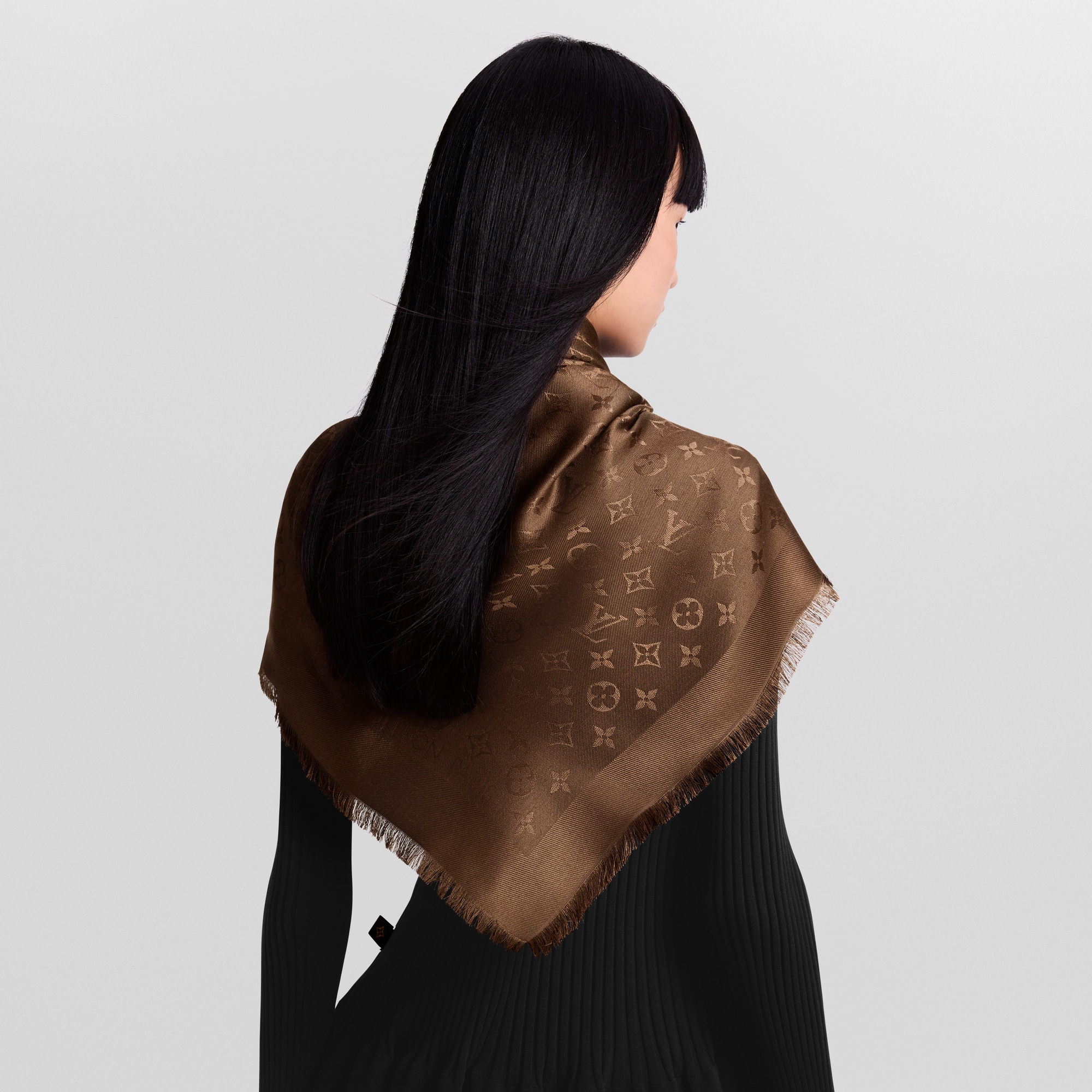 Monogram Classic Shawl . in Women