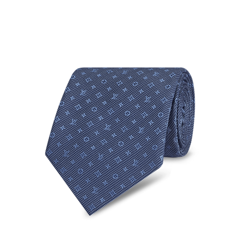 Monogram Classic Tie . in Men's Accessories Ties and Pocket Squares collections by Louis Vuitton (Product zoom)