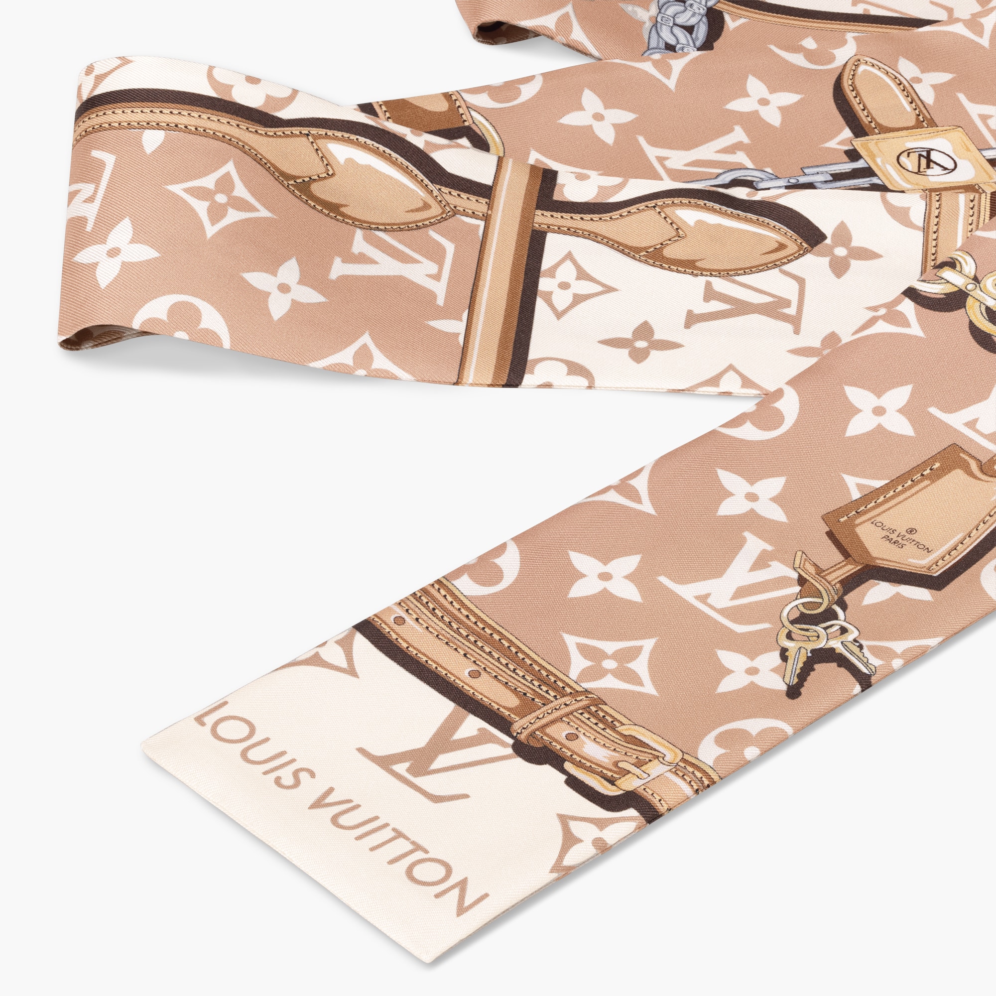 Hermes Twilly Louis Vuitton Bandeau On Bag Authentic Bags Monogram