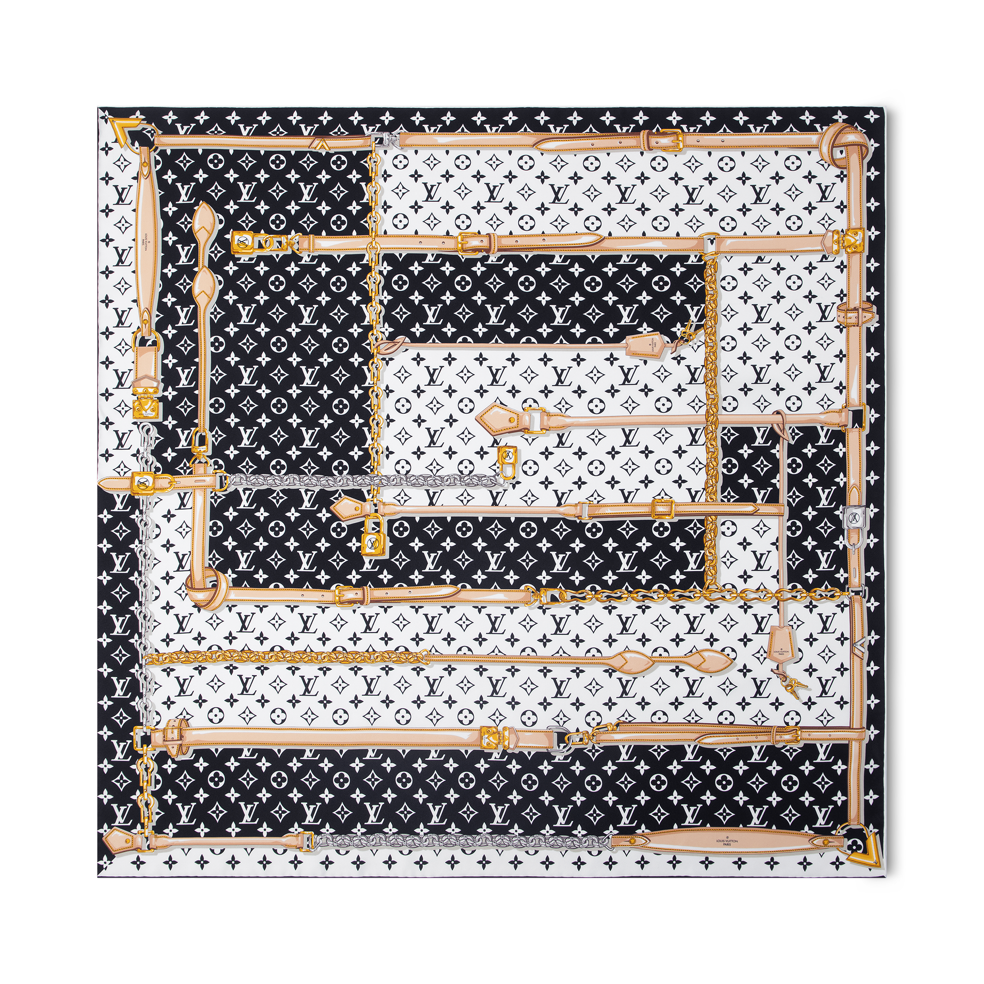 Monogram Confidential Square 90 . in Women