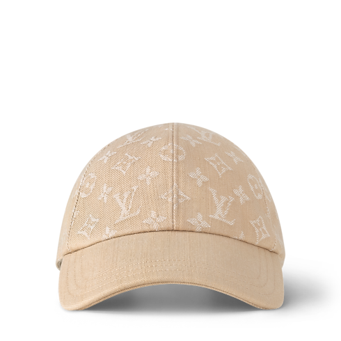 Monogram Denim Cap . in Women's Accessories Hats and Gloves collections by Louis Vuitton (Product zoom)