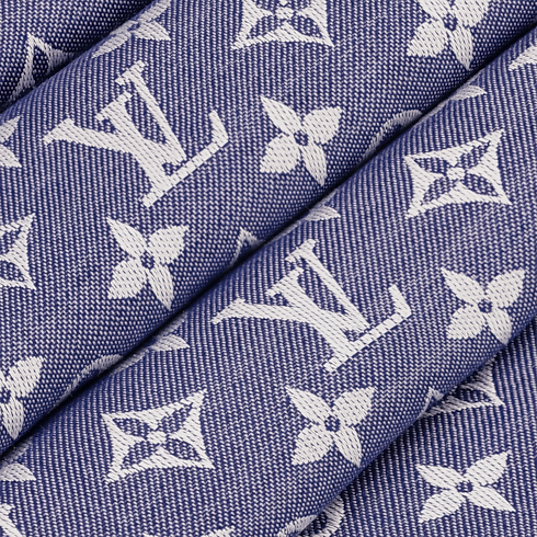 Monogram Denim Shawl . in Women's Accessories Shawls and Stoles collections by Louis Vuitton (Product zoom)